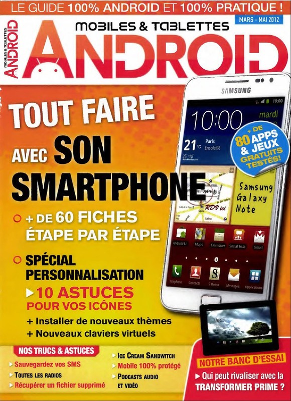 Android Mobiles et Tablettes N°12 - mars - avril - mai 2012