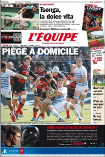 L'equipe Edition du 02 Juin 2012
