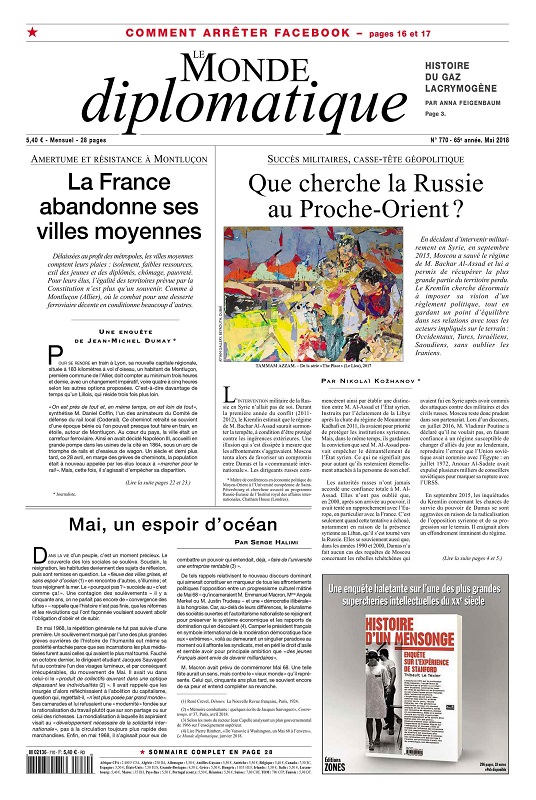 Le Monde diplomatique - Mai 2018 .pdf