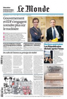 Le Monde Edition du 05 Janvier 2012