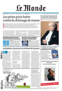 Le Monde Edition du 19 Janvier 2012