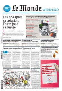 Le Monde et Supp.Mag.;Télé +++ du 31 Decembre 2011