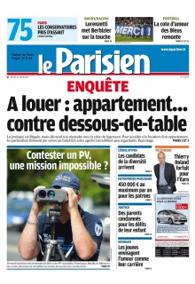 Le Parisien+ Cahier Paris du 14 Juin 2012