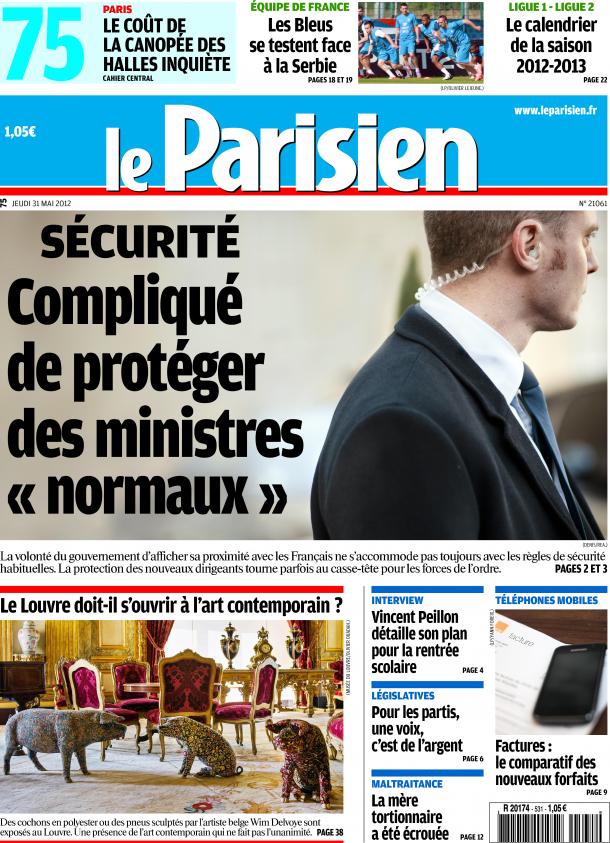 Le Parisien+ Cahier Paris du Jeudi 31 Mai 2012